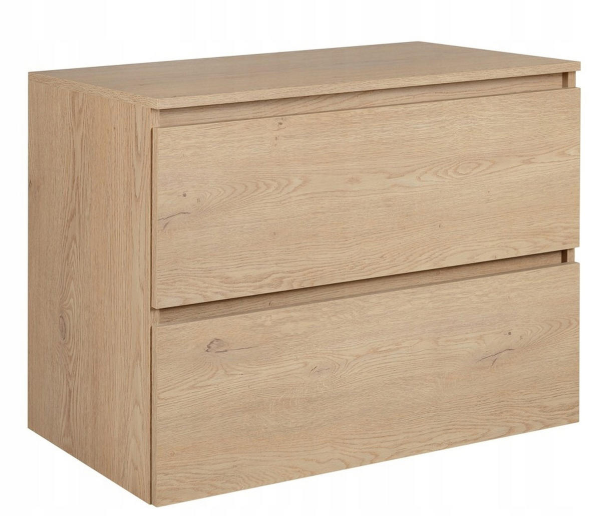 WASCHBECKUNTERSCHRANK SIMPLE 80cm mit Arbeitsplatte Eichen Craft - Eiche Artisan, Holz (80/62/46cm) - Rodan