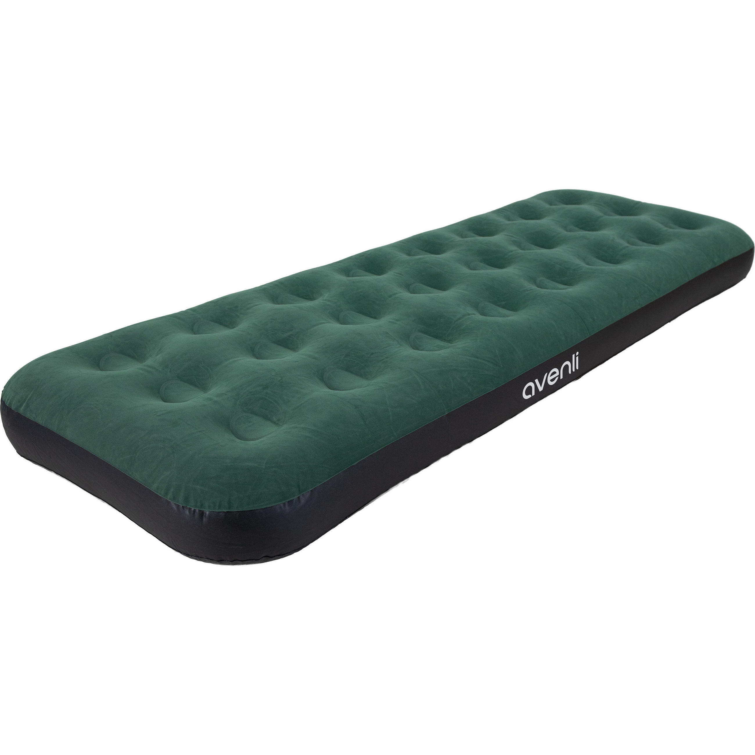 LUFTBETT Luftmatratze Camping CloudCoil grün 191x73x22cm - Grün, Kunststoff (73/191cm) - Avenli