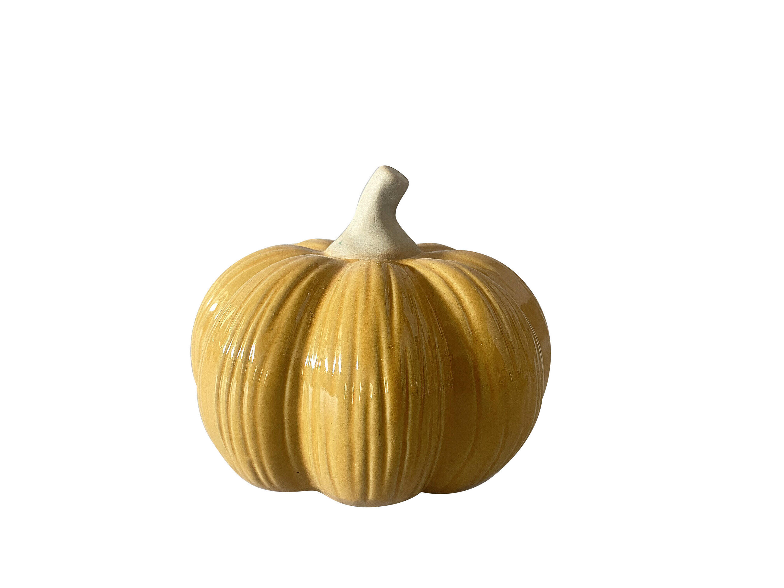 DEKOFIGUR Mave Orange 9/9/7 cm Keramik - Orange, Keramik (9/7/9cm) - Mondex