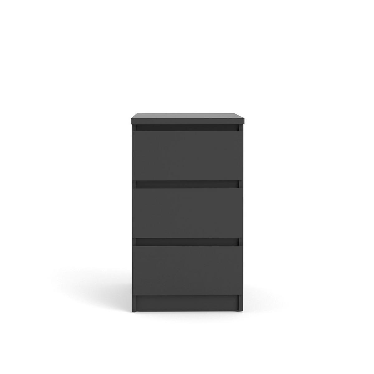 KOMMODE Schwarz - Schwarz, Holzwerkstoff (40/70/50cm) - ebuy24