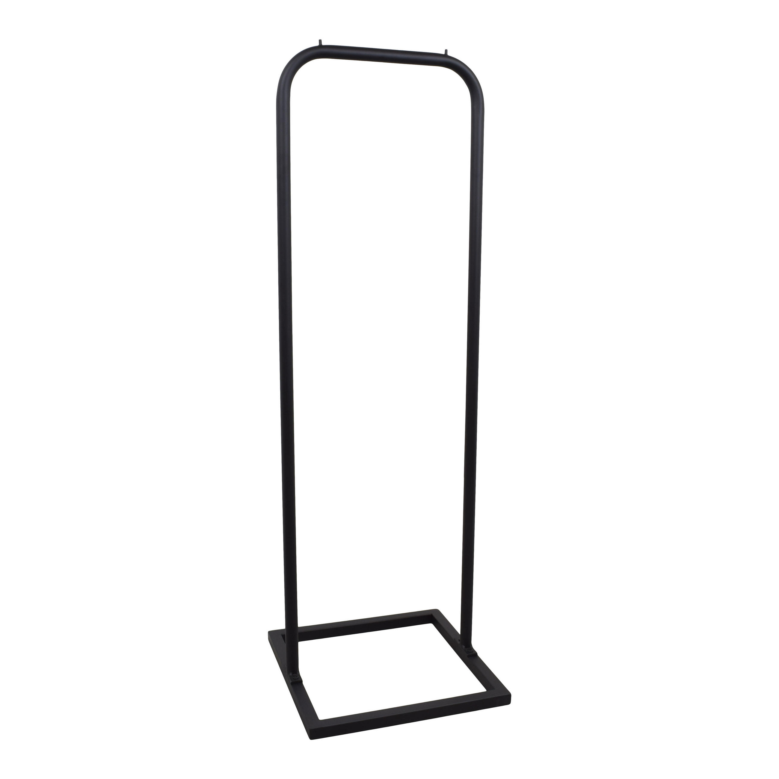 KLEIDERSTÄNDER Dressy Schwarz - Schwarz, Metall (40/120/40cm) - LOFT42