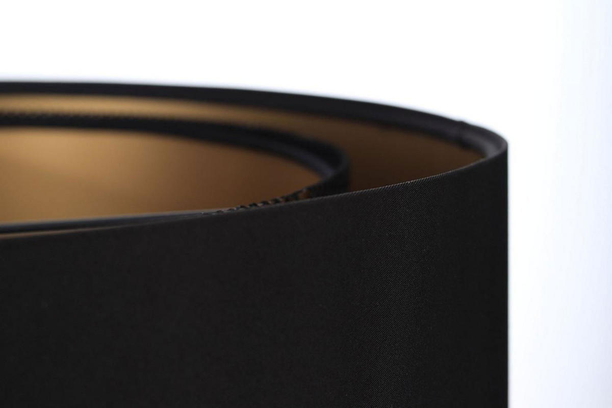 HÄNGELEUCHTE Gold 50/23 cm - Goldfarben/Schwarz, Kunststoff (50/1.3/23cm) - ONZENO