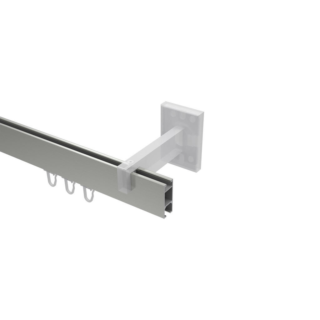Thumbnail - Interdeco Innenlauf-Gardinenstangen-Set, Edelstahl, Metall, 300 cm, Wohntextilien, Gardinen & Vorhänge, Gardinen-Stangen