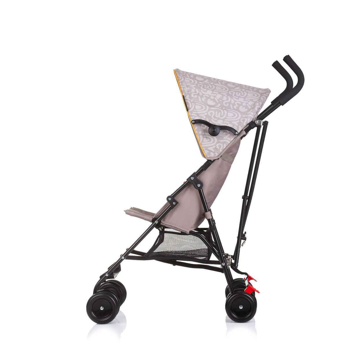 BUGGY Amaya beige gelb Sonnendach verstellbar, faltbar, Korb - Beige, Metall (80/43/98cm) - Chipolino