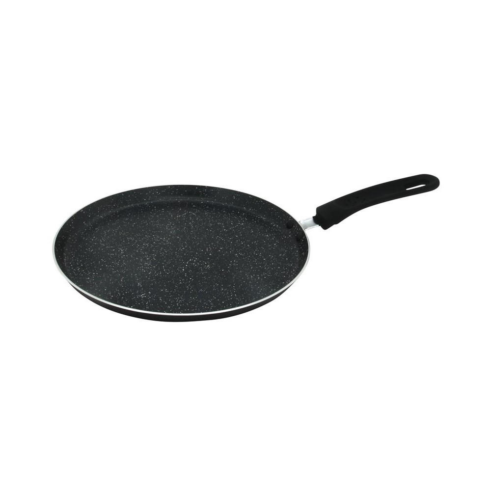 CRÊPEPFANNE Schwarz 28/28/1.8 cm KH1128 - Schwarz, Metall (28cm) - Kinghoff 
