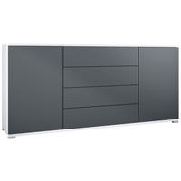 SIDEBOARD Santo Anthrazit matt - Anthrazit, Holzwerkstoff (166.5/75.5/35cm) - Vladon