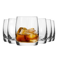 WHISKYGLÄSER Blended, 6er-Set, 250 ml - Transparent, Glas (0.25L) - Krosno Glass