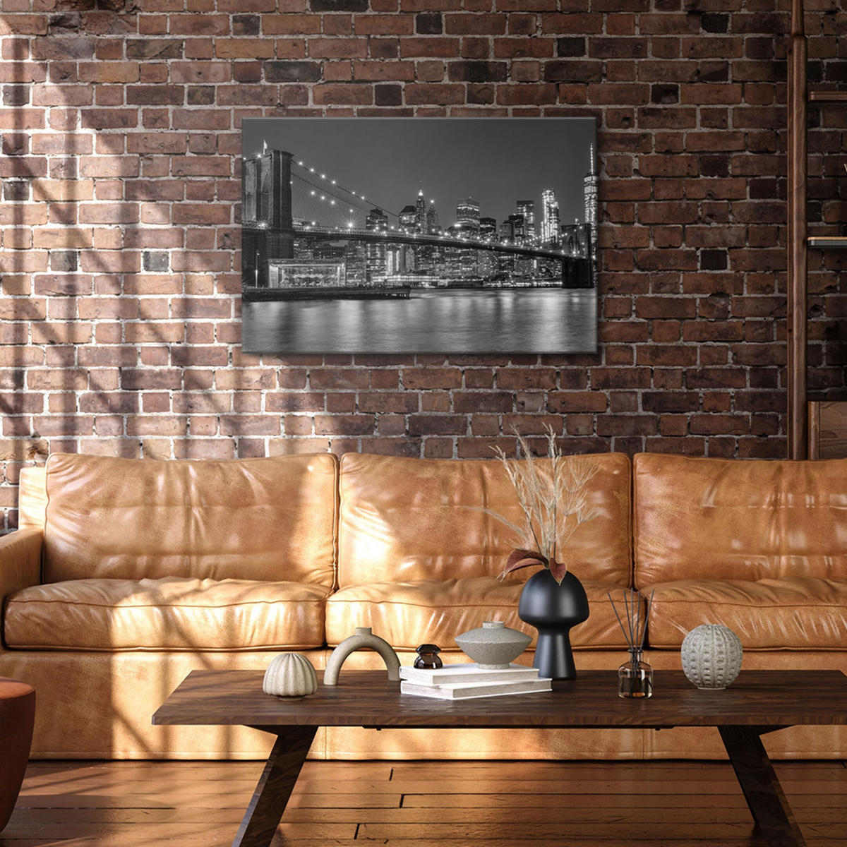 LEINWANDBILD 120x40 cm - Multicolor, Holz (120/40cm) - LUMASOUL