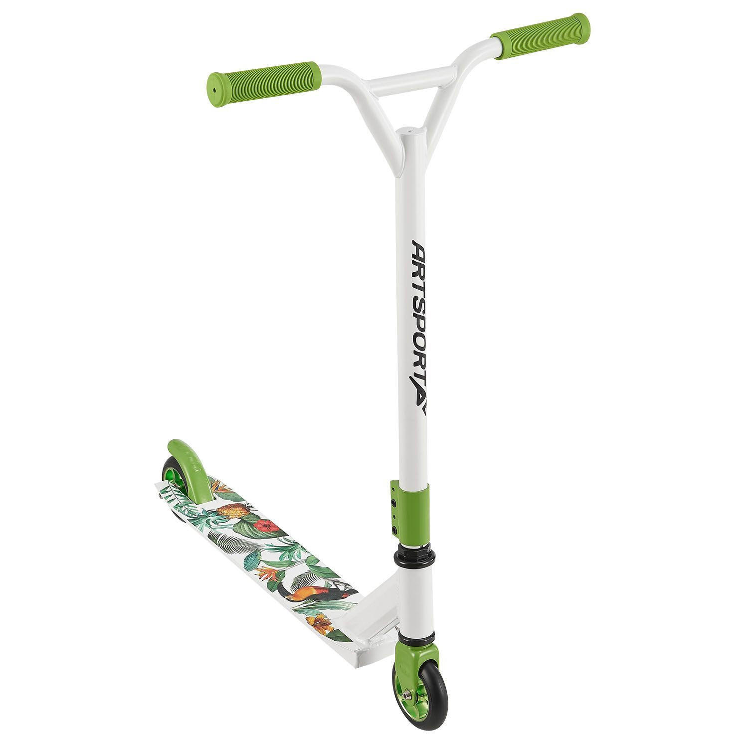 STUNTSCOOTER Hawaiana - Grün, Metall (66/47/84cm) - Artsport