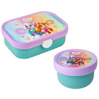OBST- UND BENTOBOX PAW PATROL GIRLS Campus türkis-lila 300 & 750 ml - Türkis/Lila, Kunststoff (1/1/1cm) - Mepal