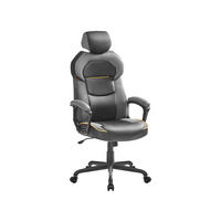 BÜROSTUHL MBABANE - Schwarz, Kunststoff (68/134.5/68cm) - Hansiro