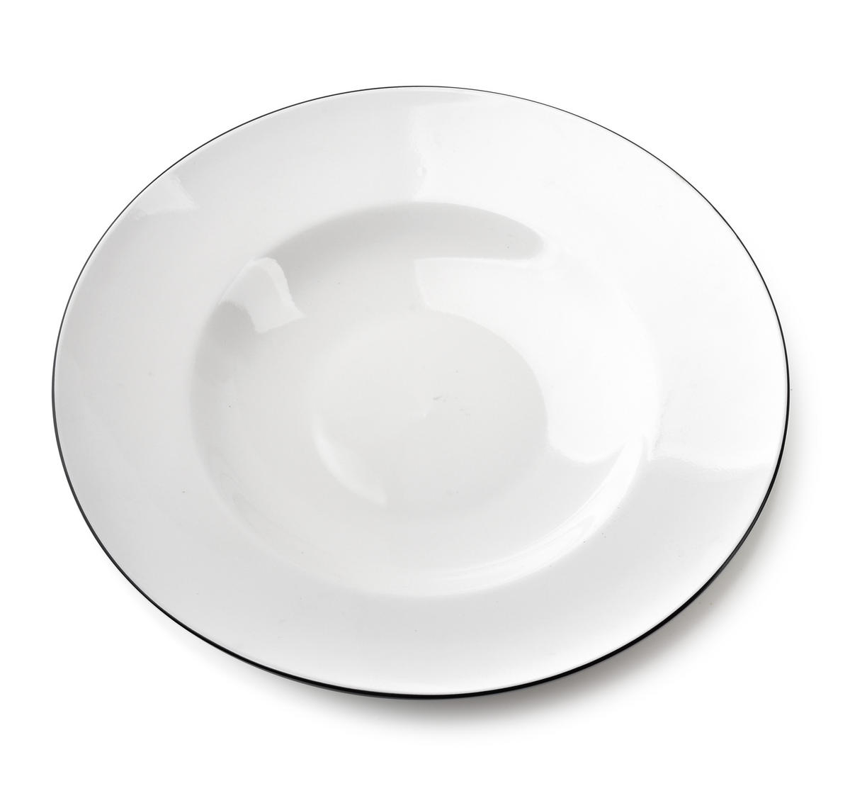 TELLER Simple Weiß 30/30/5 cm Keramik - Weiß, Keramik (30cm) - Mondex