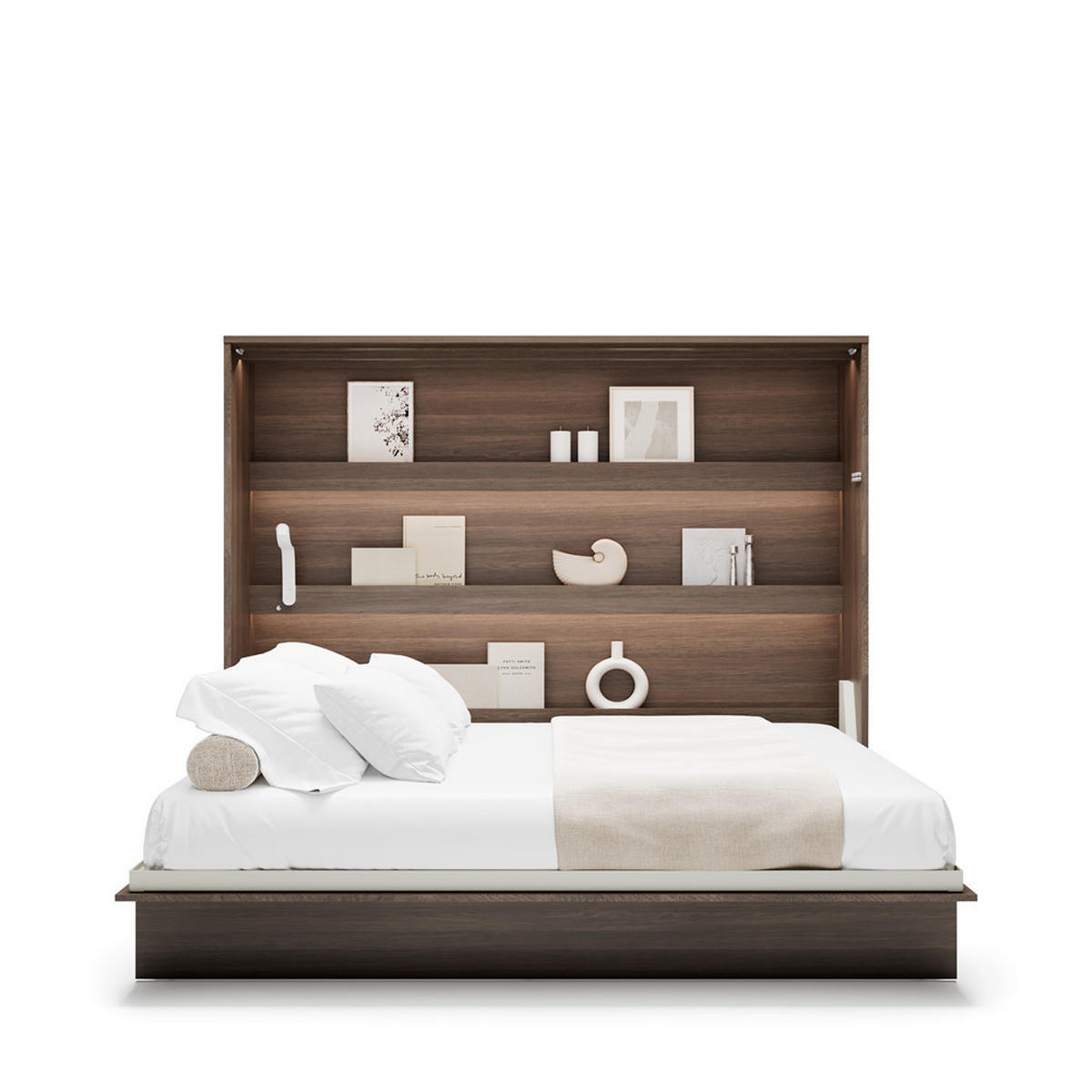 SCHRANKBETT BED CONCEPT BC-14 - Alteiche, Holzwerkstoff (160/200cm) - Meblini
