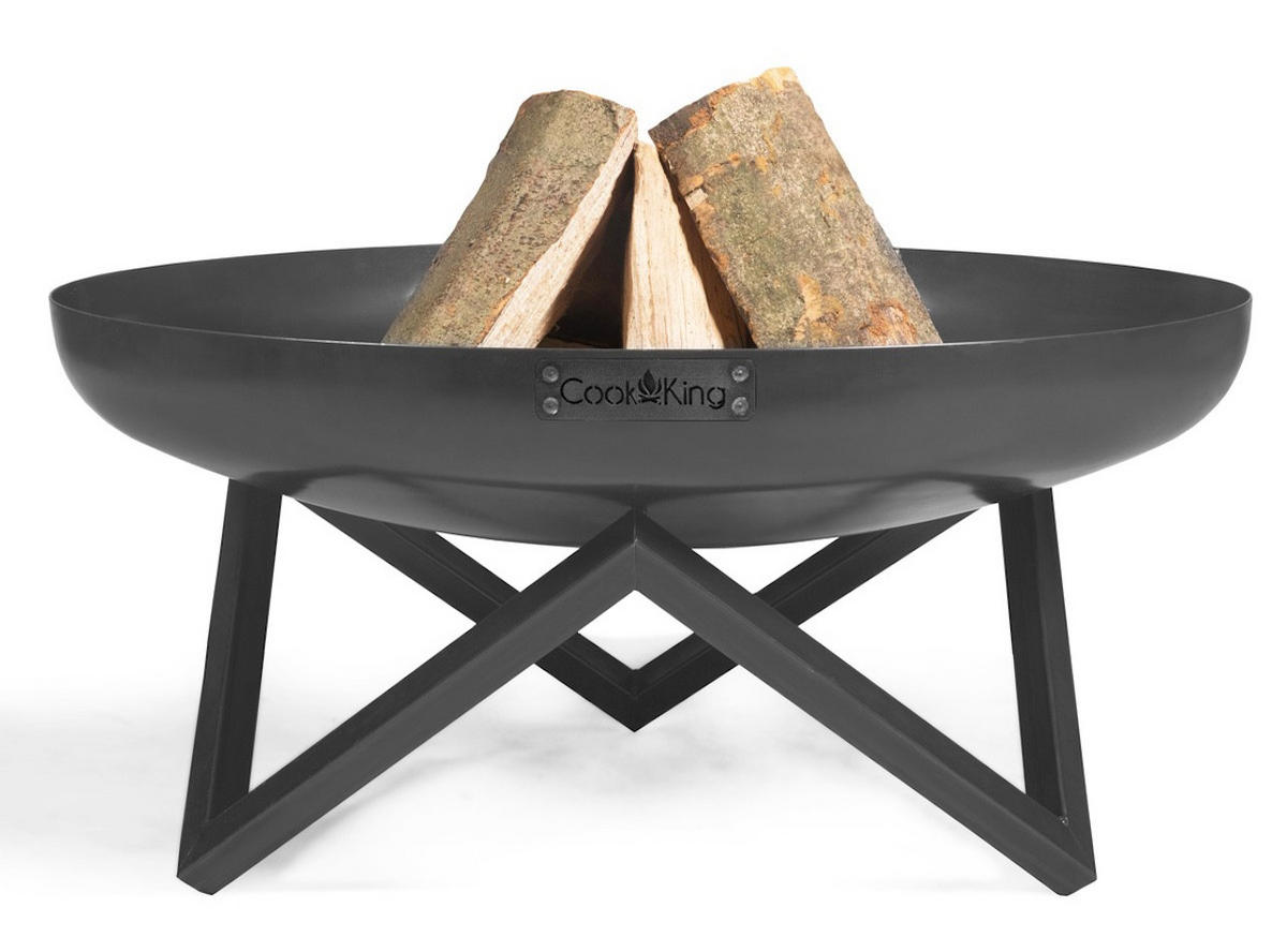 FEUERSCHALE „SANTIAGO“ 100 cm - Rostfarben, Metall (100/100cm) - Cook King