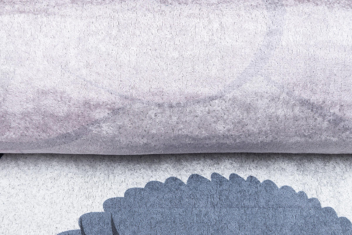 TEPPICH EMMA Grau 140/200 cm - Grau, Kunststoff (140/200cm) - Tapiso