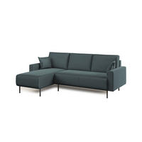 ECKSOFA Arthur - Petrol, Textil (224/91cm) - Divani.store
