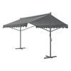 STANDMARKISE Selenizza - Dunkelgrau, Textil (400/260/300cm) - pro.tec