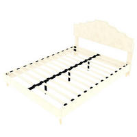 POLSTERBETT 160/200 cm DE-35412 mit weichem Kopfteil Beige - Beige, Metall (160/200cm) - ComfortXL