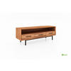 LOWBOARD NIEDRIG LEON Kernbuche - Kernbuche, Holz (144/50/45cm) - byoak