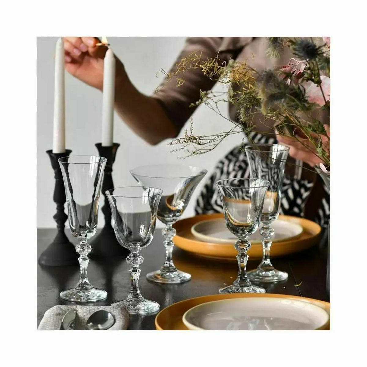 WEINGLAS, 6er-Set, 150 ml - Transparent, Glas (0.18L) - Krosno Glass