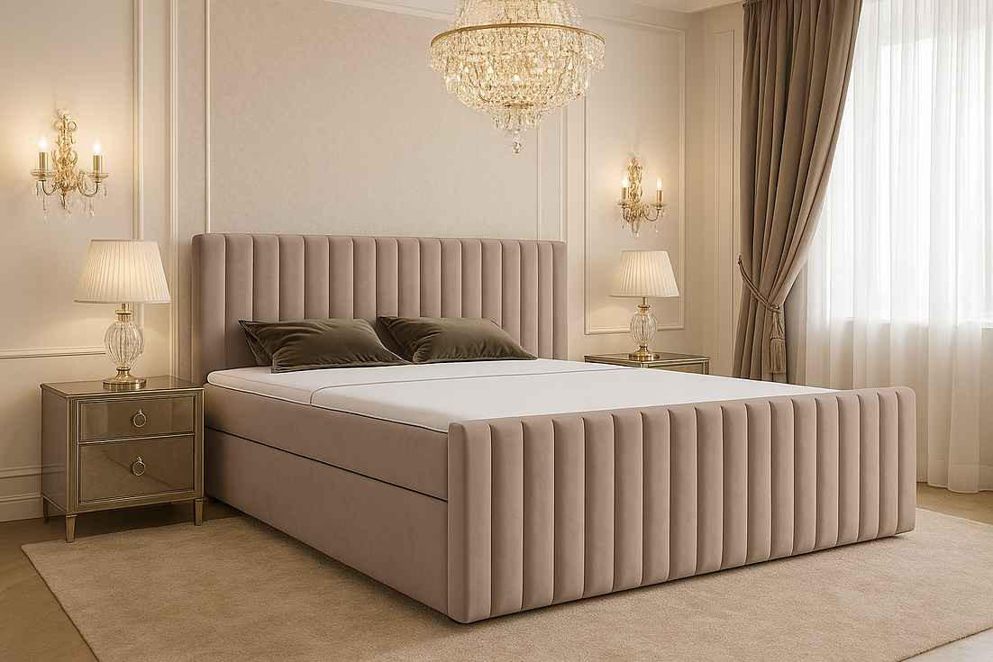 BOXBETT Benito I Beige 140x200 cm - Beige, Textil (140/200cm) - B&B Home
