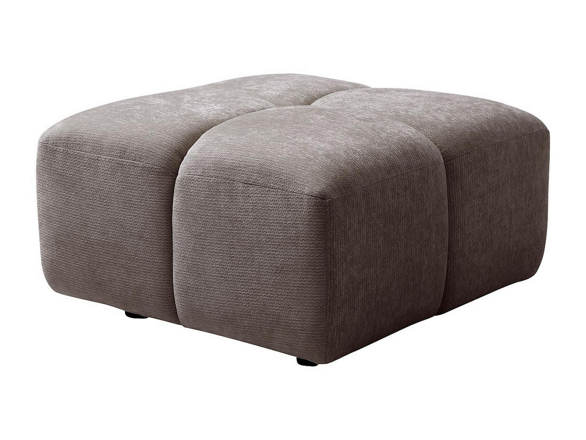 SITZHOCKER - 1 Person - stoff - taupe Carlivi - Taupe, Textil (78/42/78cm) - Vente-Unique