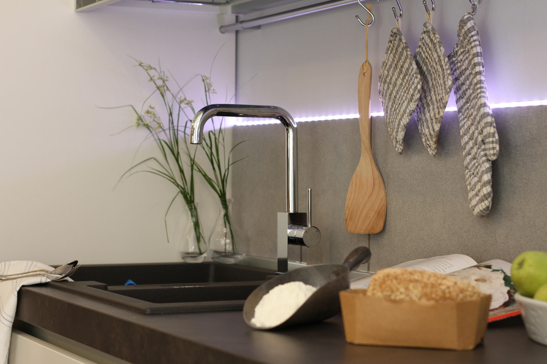 KÜCHENARMATUR, Verchromt, 360° schwenkbar - Chromfarben, Metall (19.5/30/19.5cm) - VIZIO