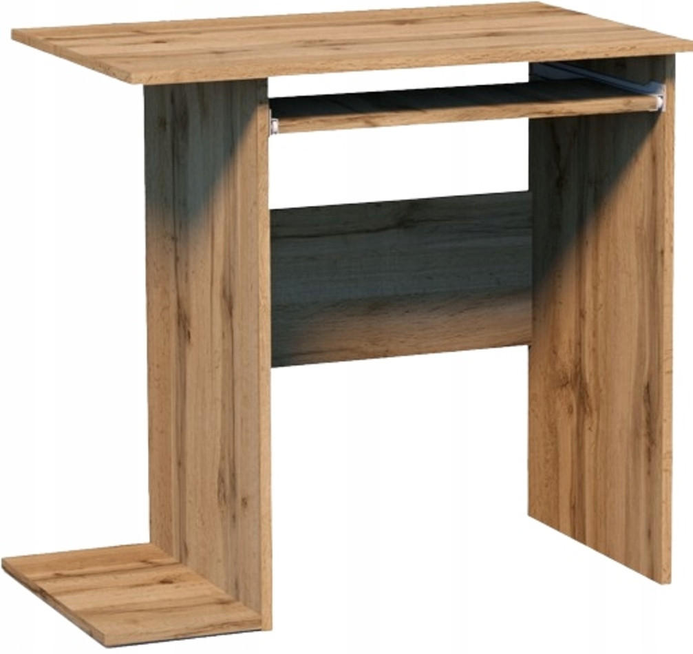 SCHREIBTISCH B5 Wotan Eiche 80/50/74 cm - Eiche Wotan, Holzwerkstoff (50/80/74cm) - Matkam Möbel