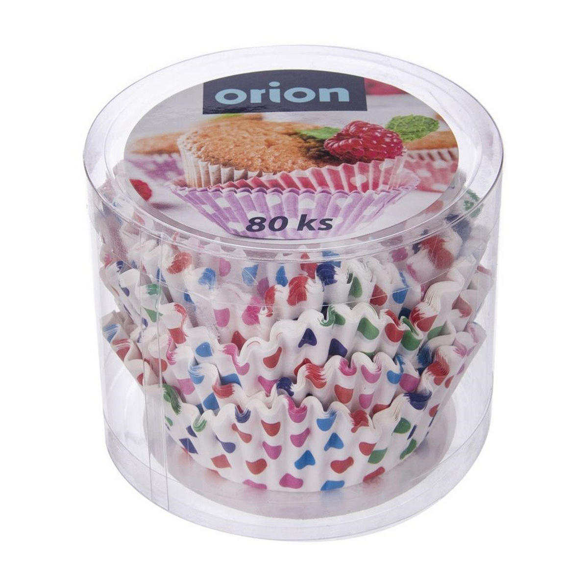 PAPIER-MUFFINFÖRMCHEN 7 cm 80 Stück. - Multicolor, Papier (7/3/7cm) - Orion 