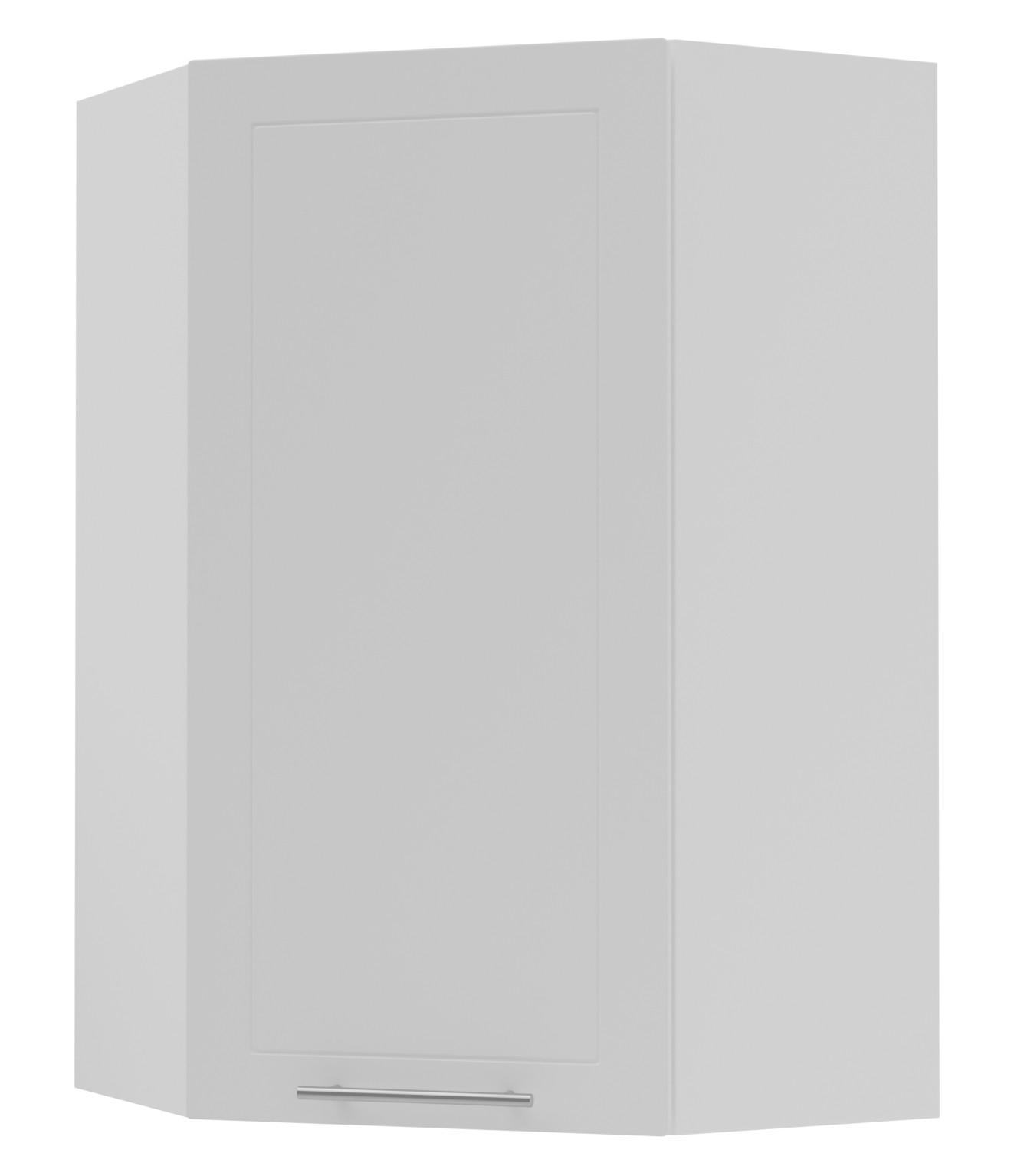 Feldmann-Wohnen Küchenhängeschrank Weiß, Weiß 60x96x60 cm