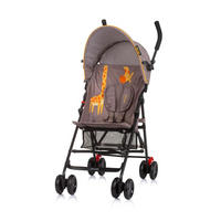 BUGGY Amaya braun Sonnendach verstellbar, faltbar, Korb - Braun, Metall (80/43/98cm) - Chipolino