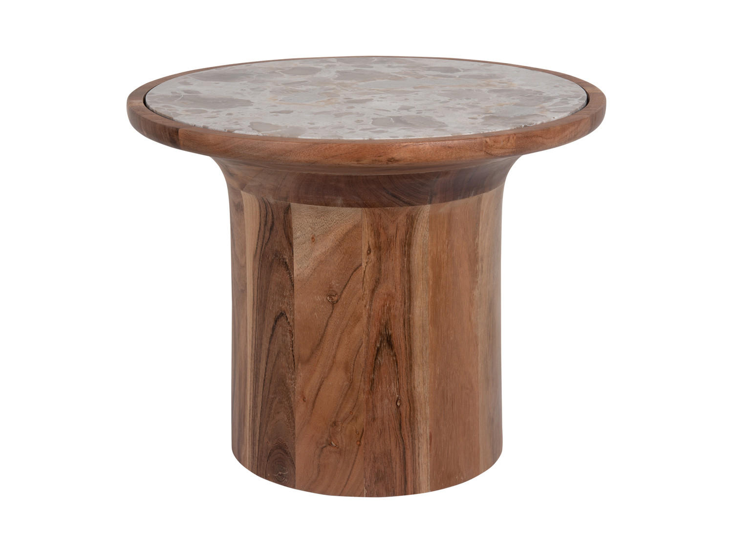 BEISTELLTISCH Tubo 45/45/35 cm - Braun, Holz (45/45/35cm) - Leitmotiv