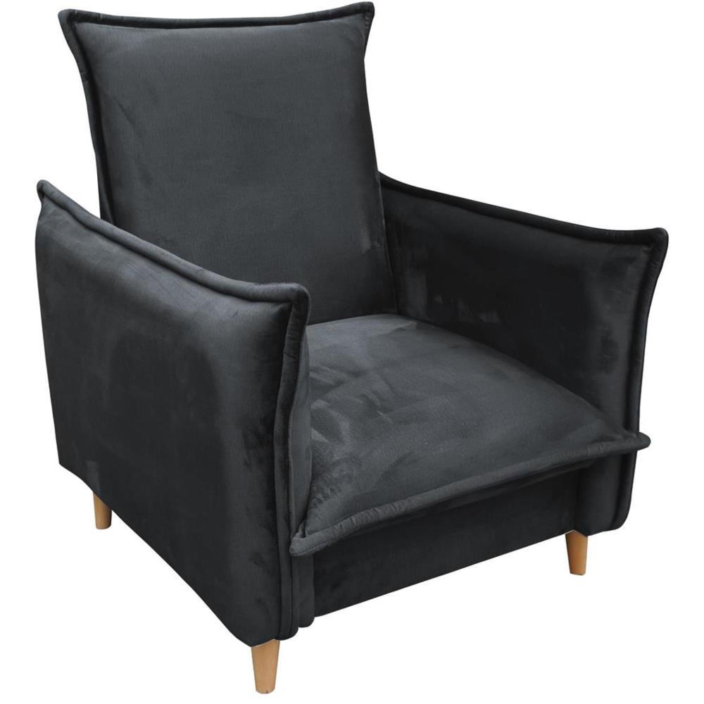 Beautysofa Relaxsessel Dunkelgrau 84x95x88 cm