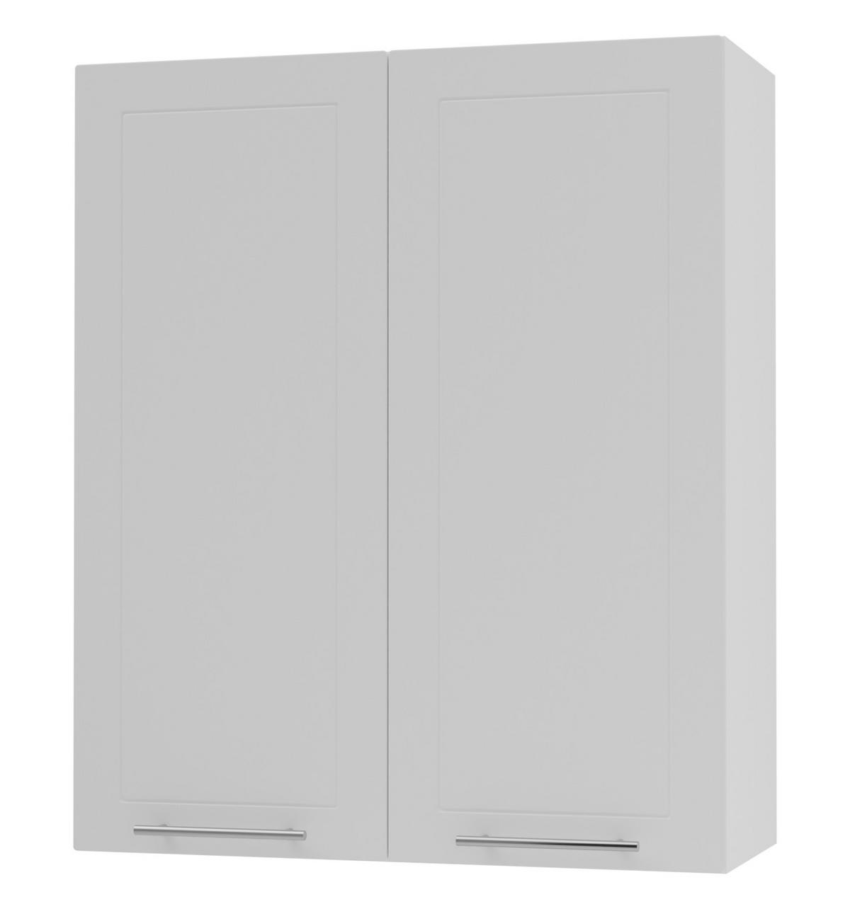 KÜCHENHÄNGESCHRANK Kvantum W4/80 Weiß Matt / Weiß Matt 80 / 32,5 / 96cm - Weiß, Holz/Holzwerkstoff (80/96/32.5cm) - Feldmann-Wohnen