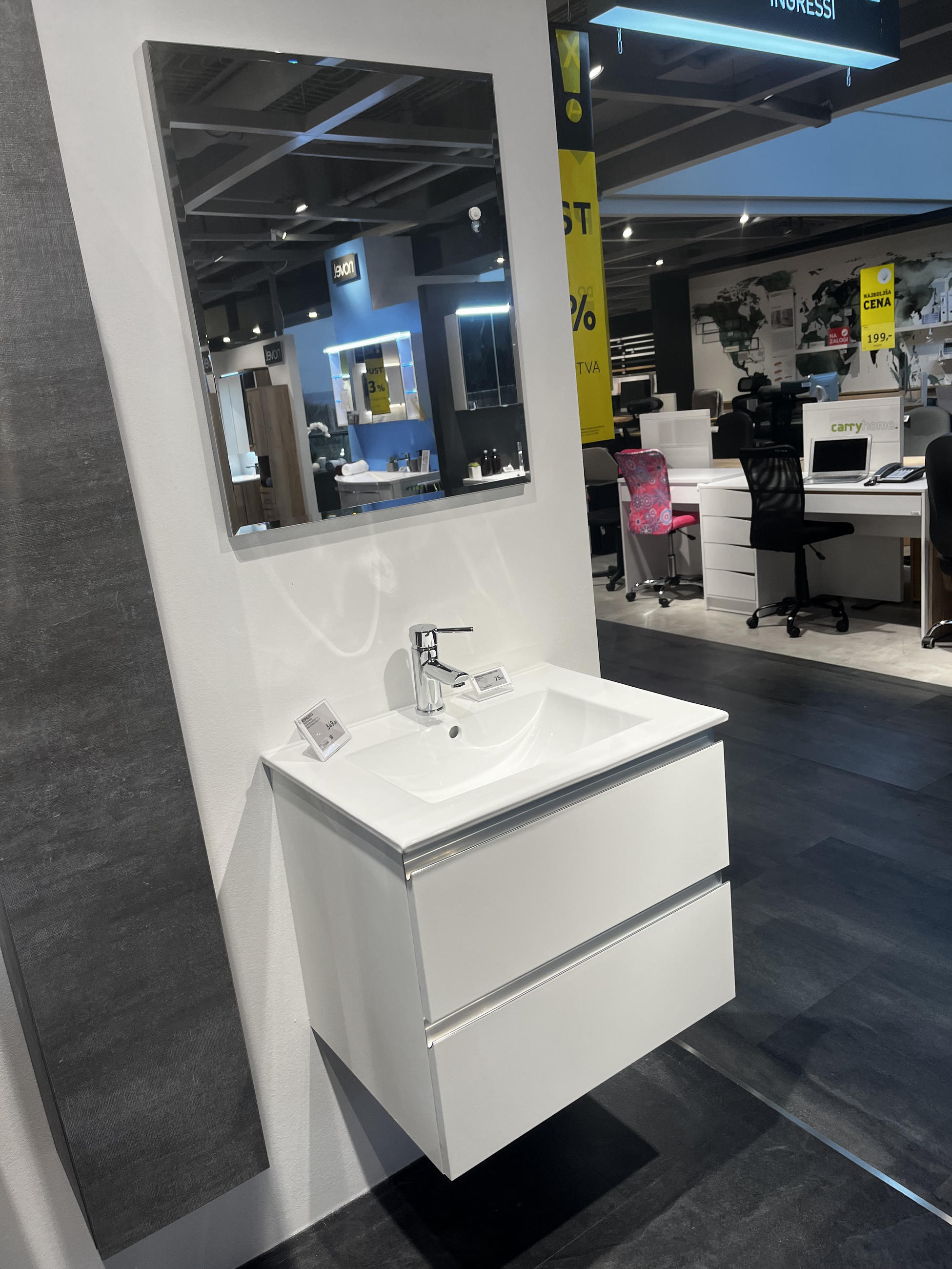 KOPALNICA SET 60 BIANCO LACCATO - Italstyle