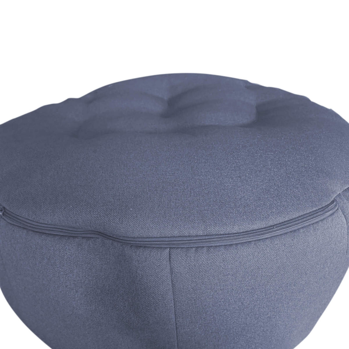 SITZSACKBEZUG Blau 75/75/70 cm - Blau, Textil (75/70/75cm) - Mobili Rebecca