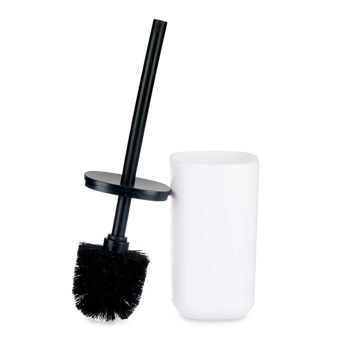 TOILETTENBÜRSTE Kunststoff 9,6/35 cm - Weiß, Kunststoff (9.6/35/9.6cm) - Berilo