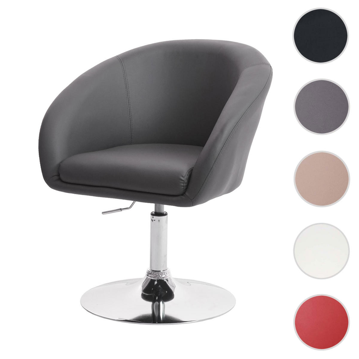 ESSZIMMERSTUHL Grau - Grau, Textil (59/90/60cm) - Jamb