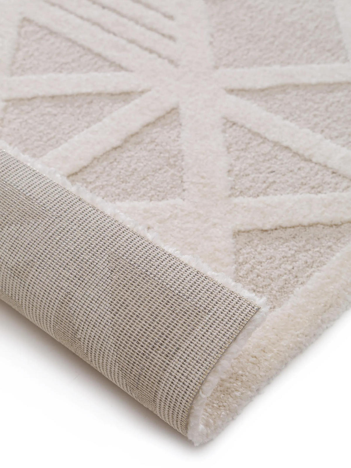 TEPPICH Eve Cream/Beige 200x290 cm - Creme, Textil (200/290cm) - benuta Nest