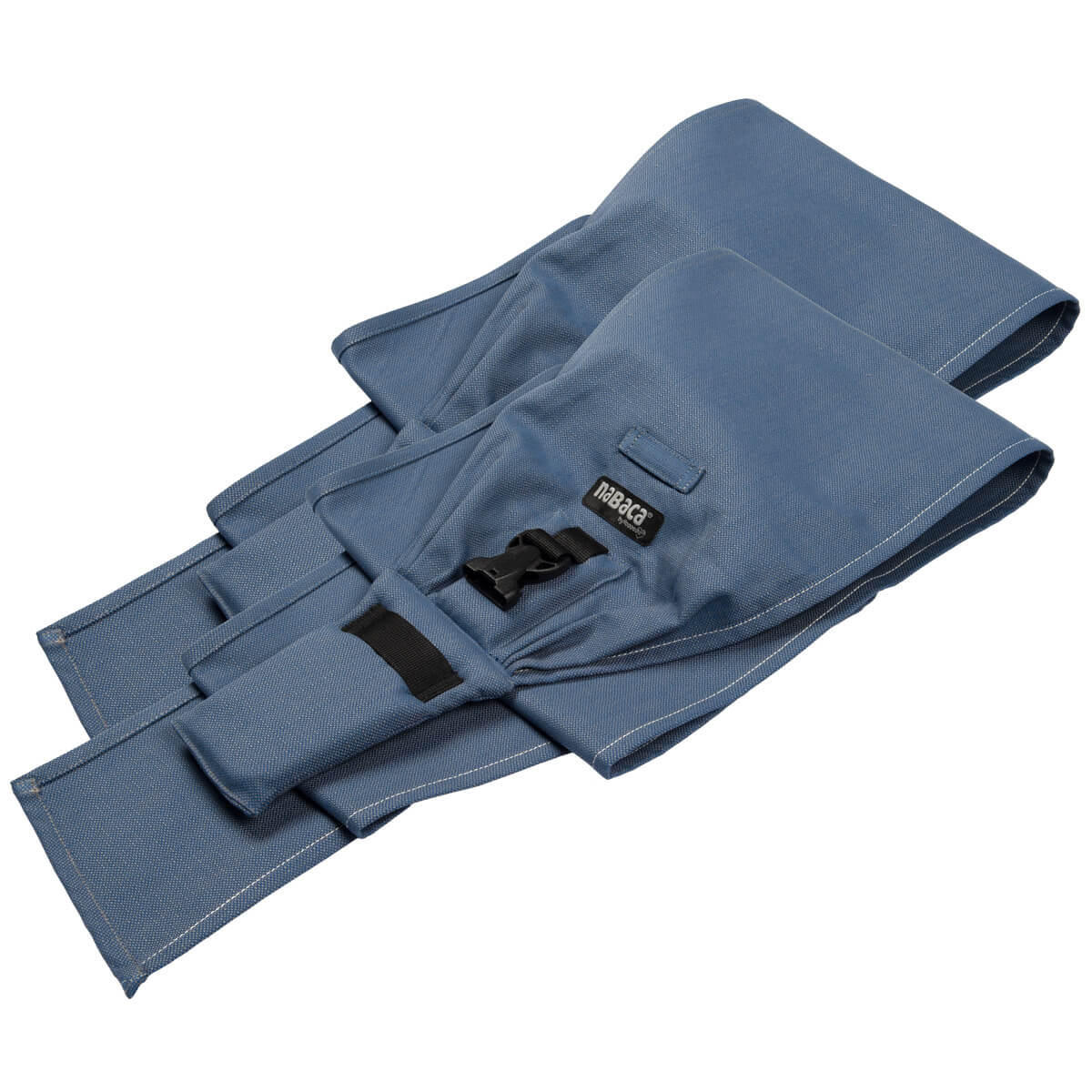 TRAGEZUBEHÖR Nabaca WrapCon Träger - Blau, Textil (24/0.1/190cm) - Hoppediz