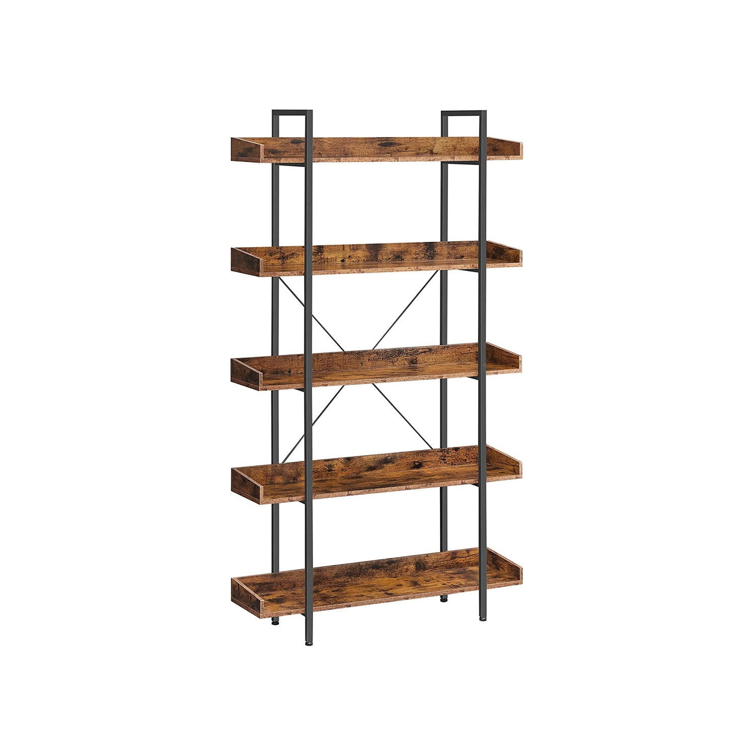 BÜCHERREGAL STANDREGAL - Braun, Holzwerkstoff (28/178/100cm) - Hansiro