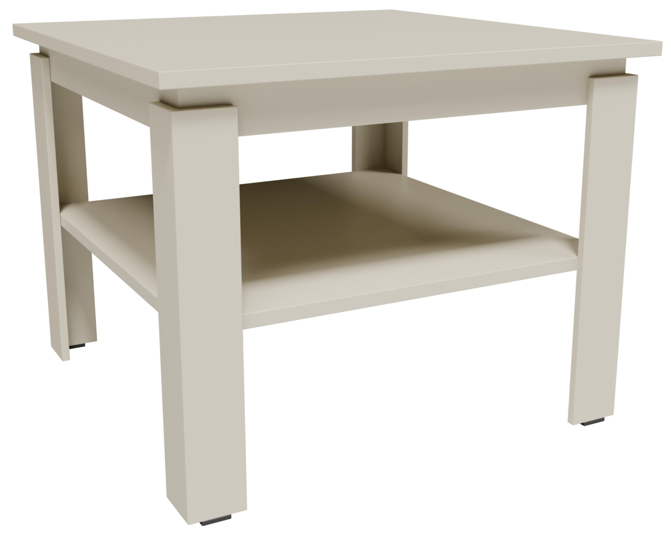 COUCHTISH CR3-STERN-55 Kaschmir 55/55/43 cm - Kaschmir, Holzwerkstoff (55/55/43cm)