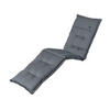 LIEGENAUFLAGE Rippe 200/65 cm - Grau, Textil (60/7/200cm) - Madison