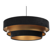 HÄNGELEUCHTE Schwarz 60/20 cm - Schwarz, Kunststoff (60/1/20cm) - ONZENO