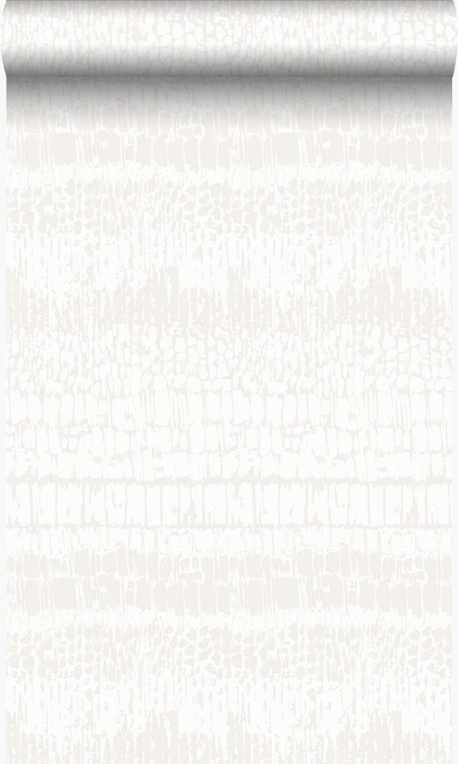 TAPETE Tierhautmuster 53 cm x 10.05 m - Weiß, Papier (53/1000cm) - Origin Wallcoverings