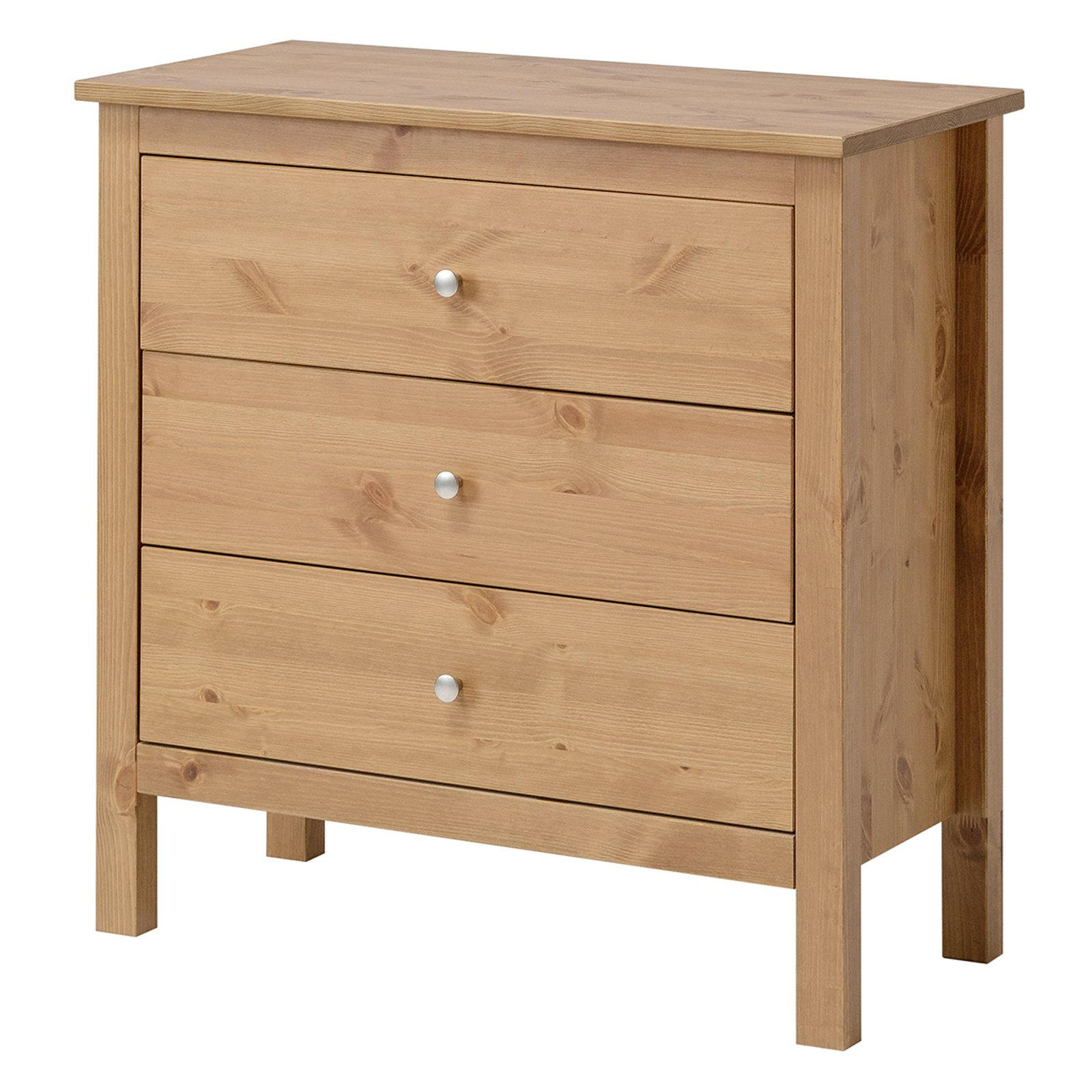 KOMMODE Massivholz 37/75/75 cm - Braun, Holz (75/75/37cm) - hagge home