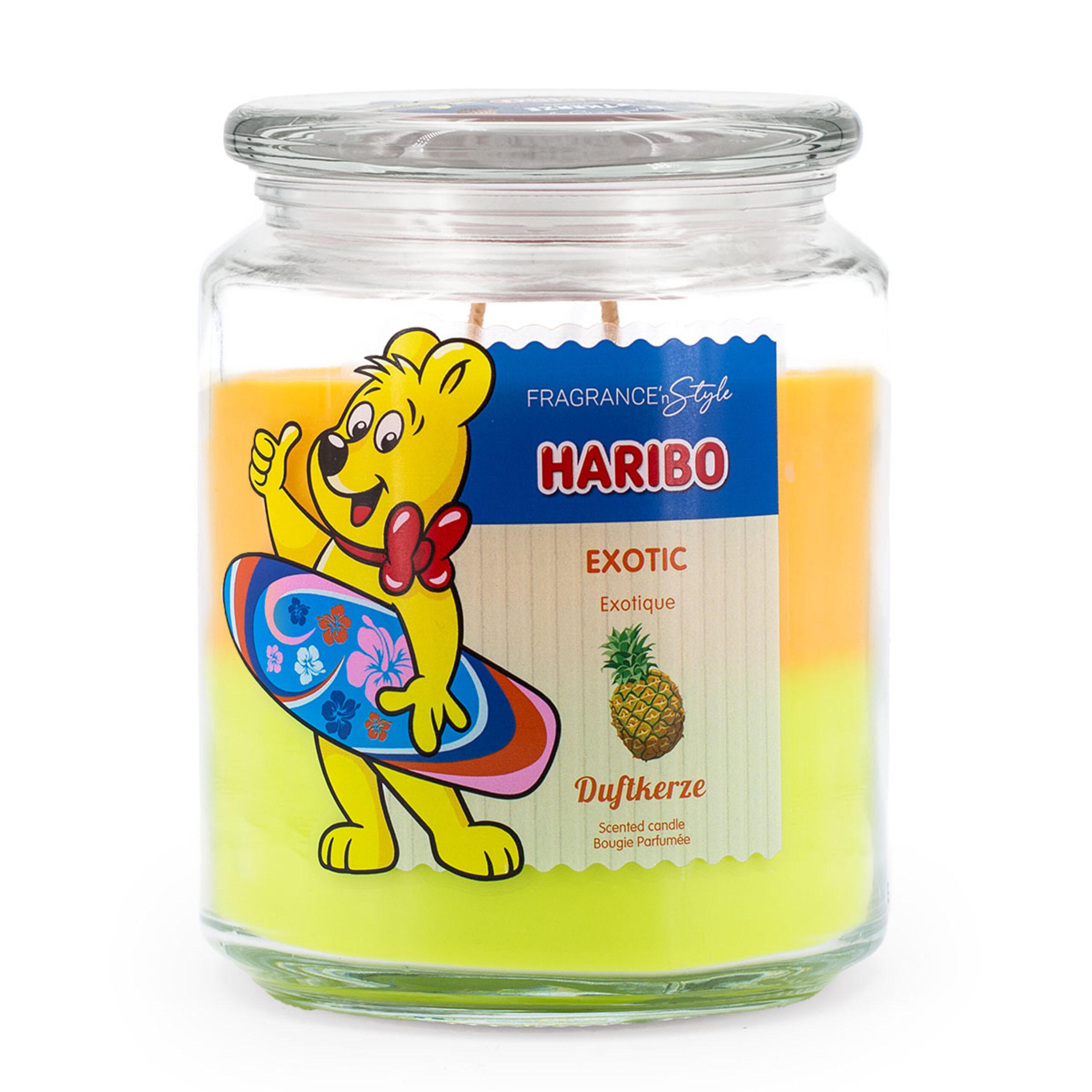 DUFTKERZE Haribo - Multicolor, Naturmaterialien/Glas (13cm)
