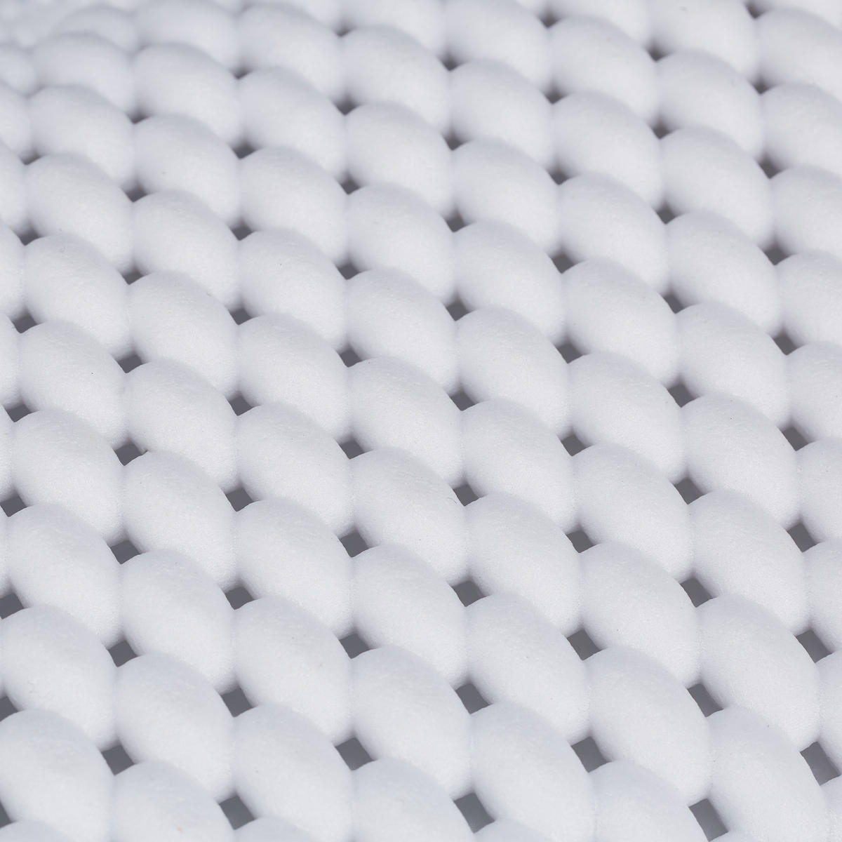 BADEWANNENKISSEN - Weiß, Kunststoff/Textil (30.5/3.5cm) - Relaxdays