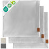 GESCHIRRTUCH 3er Set - Hellgrau, Textil (45/70cm) - Miqio Design