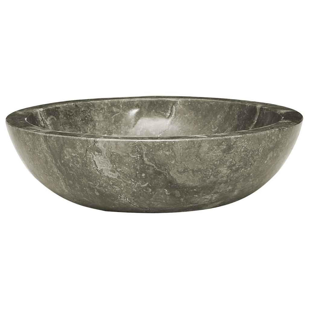 WASCHBECKEN Larue 40/40/12 cm - Grau, Stein (40/12/40cm) - Nettlife